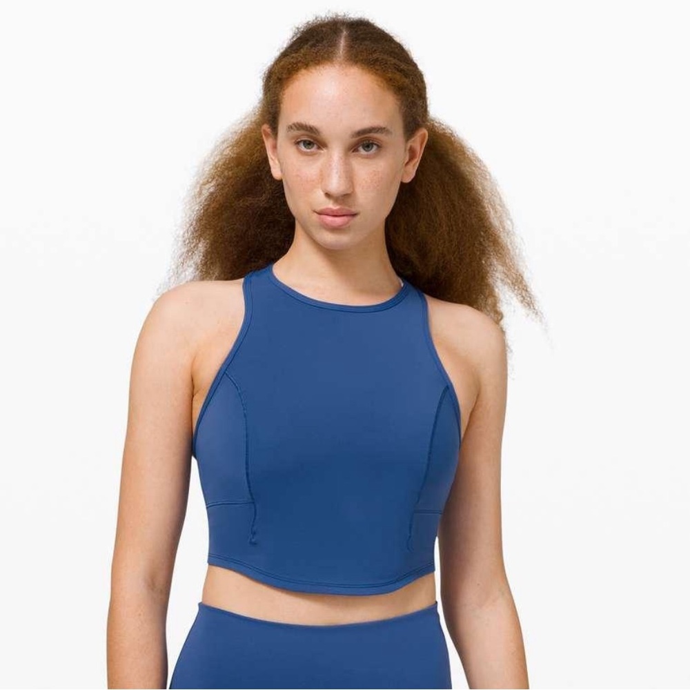Lululemon power thru tank top - regatta blue